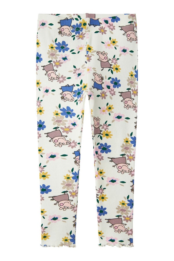 Name it Legging de Peppa Pig de algod&oacute;n blanco