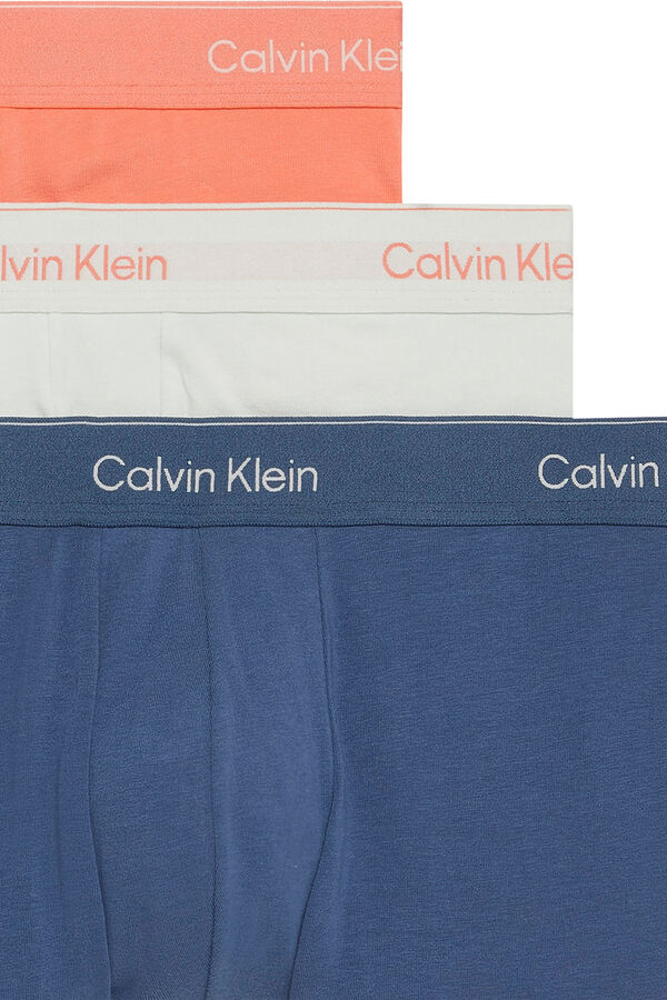 Calvin Klein Pacote com 3 boxers curtos borgonha