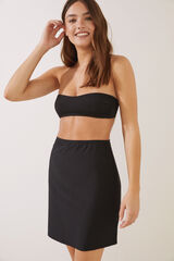 Women'secret Falda-combinaci&oacute;n negro