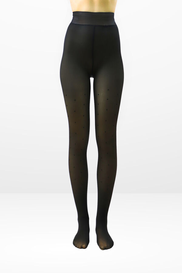 Ivette Bridal Panty Opac Doble Capa 85Dn Velvet Fantasy estampado