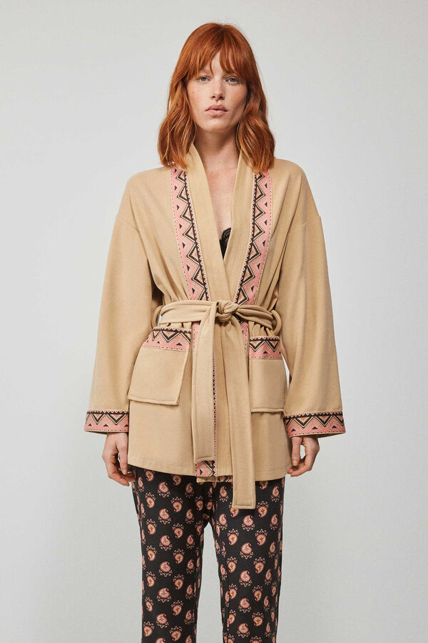 Gisela Robe polar camel