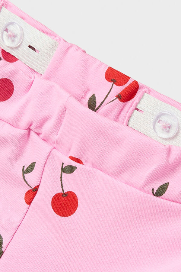 Name it Shorts estampado para meninas rosa