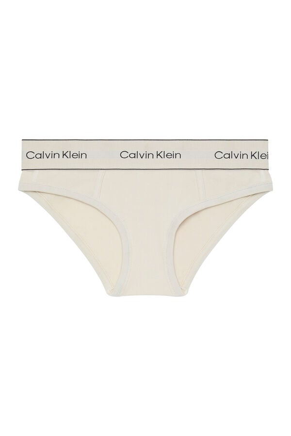 Calvin Klein Braga individual mujer beige
