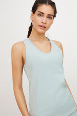 Only Play T-shirt treino sem mangas azul