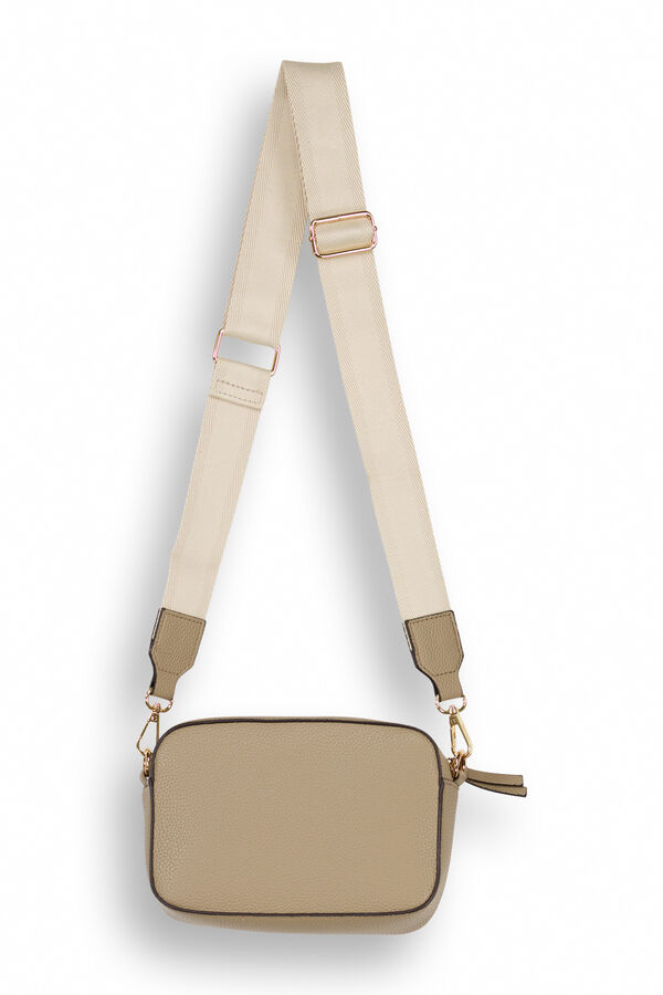 Vilanova Bolso Bandolera Rectangular Efecto Piel verde