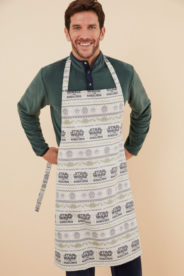 Women'secret Delantal cocina Star Wars gris