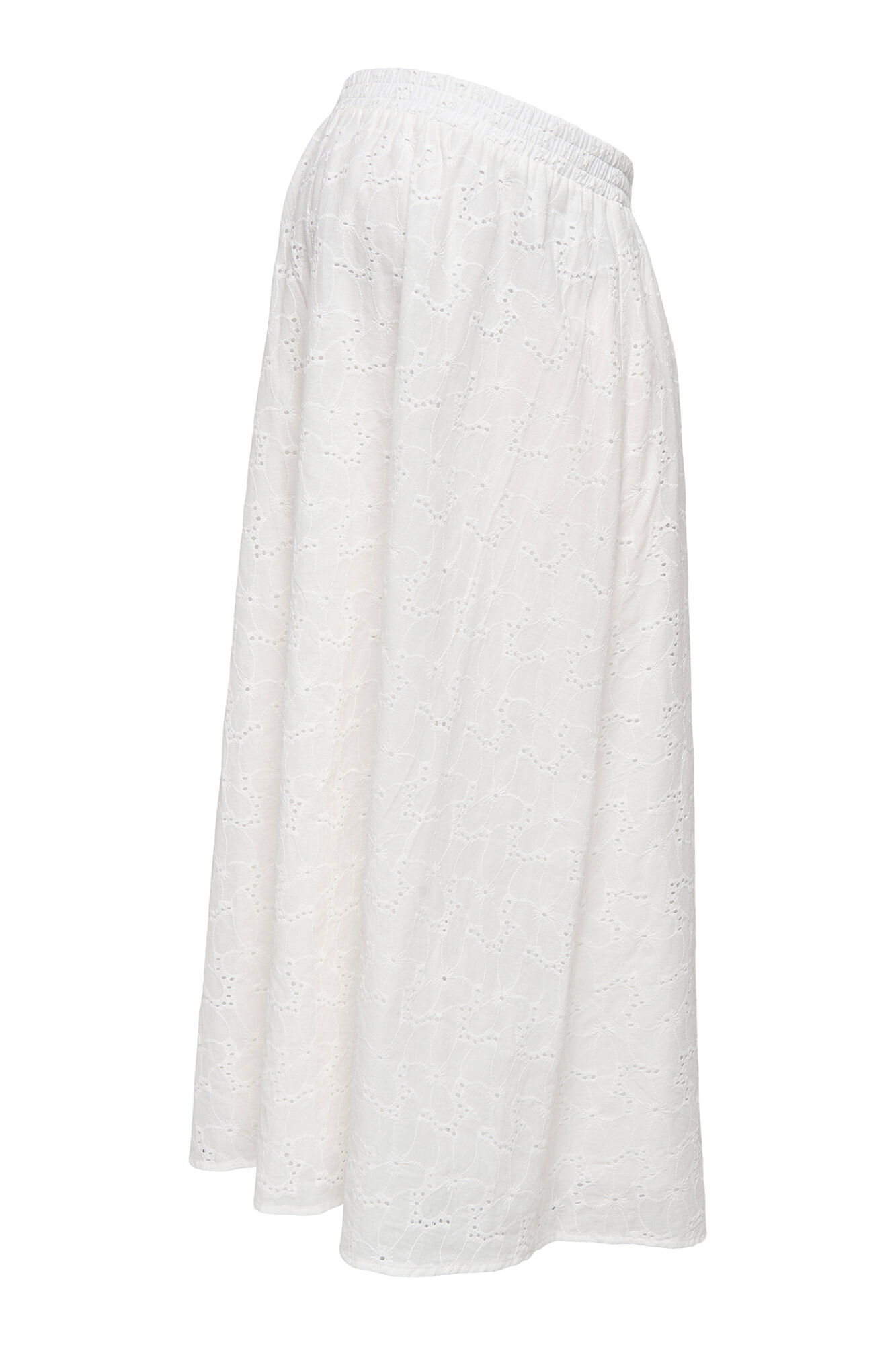 Only Maternity Saia midi com cintura el&aacute;stica para maternity