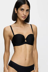 Triumph Sujetador sin tirantes Pure Micro WDP negro