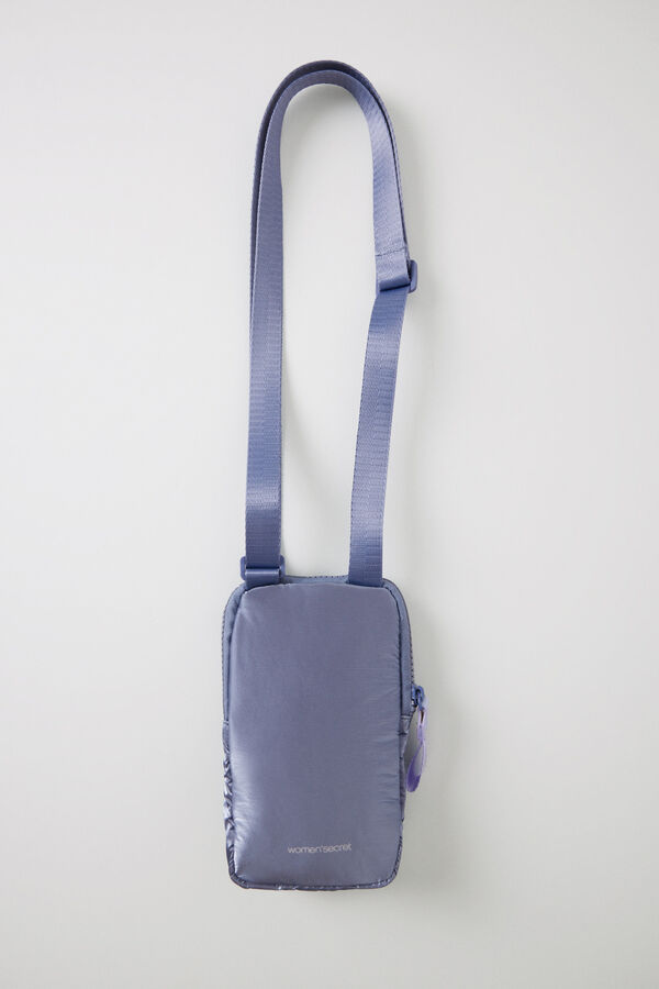 Women'secret Funda m&oacute;vil nylon azul morado/lila