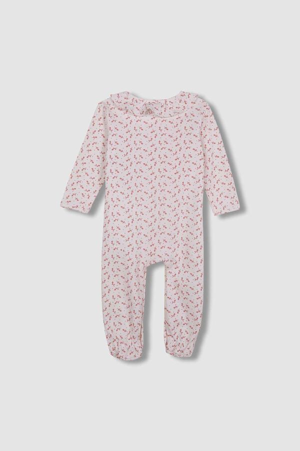 Gocco Pijama estampado florecitas rosa rosa