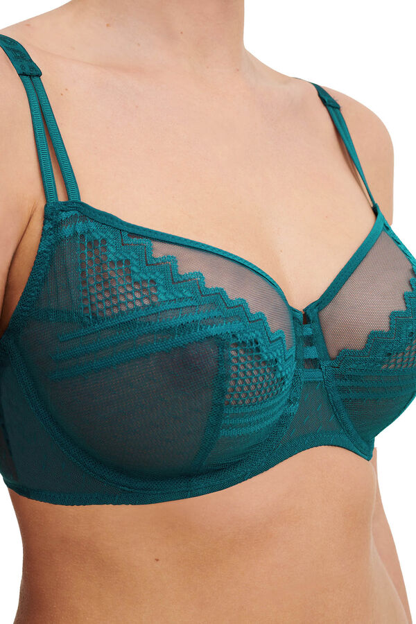 Passionata Soutien com aros muita cobertura Rodeo azul