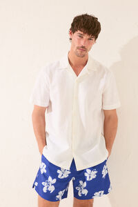 Women'secret Ba&ntilde;ador hombre print flores