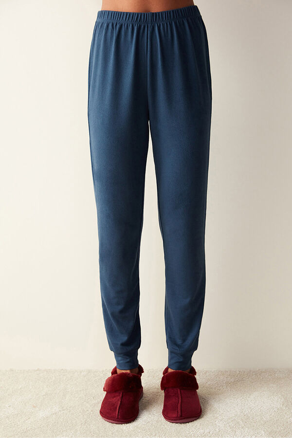 Penti Cal&ccedil;as t&eacute;rmicas azuis azul