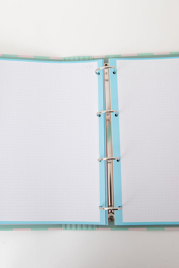 Mr. Wonderful Argolas com argolas e fólios estampado