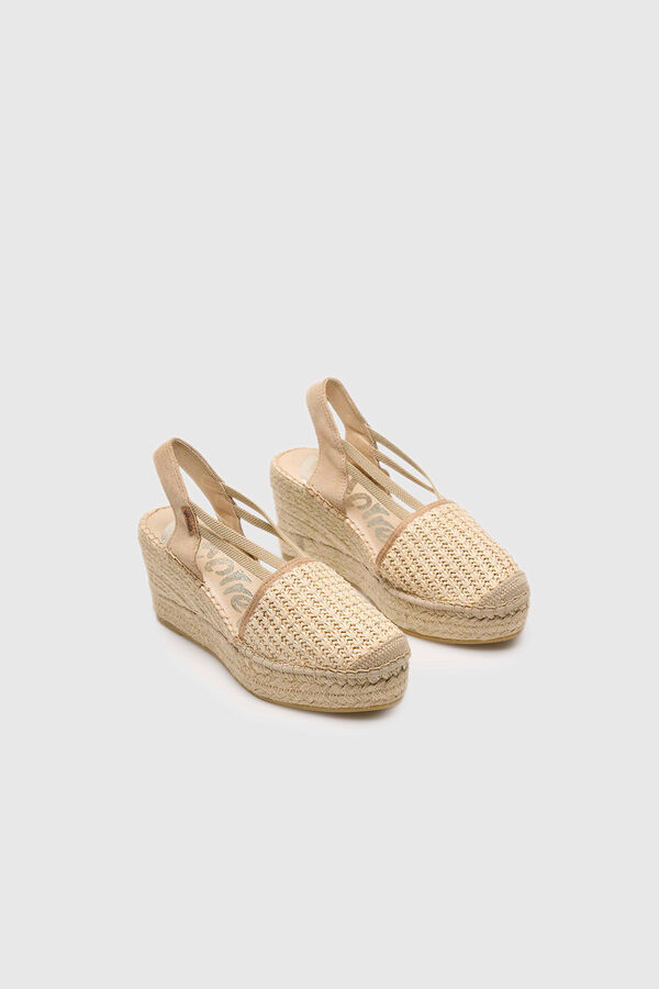 Vidorreta Alpargata cu&ntilde;a de yute beige
