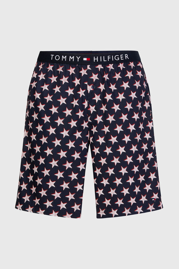 Tommy Hilfiger Pijama corto pantal&oacute;n estrellas estampado