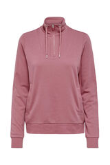 Only Play Sweatshirt gola alta rosa