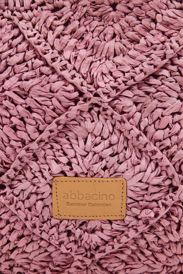 Abbacino Bolso de mano trenzado morado/lila