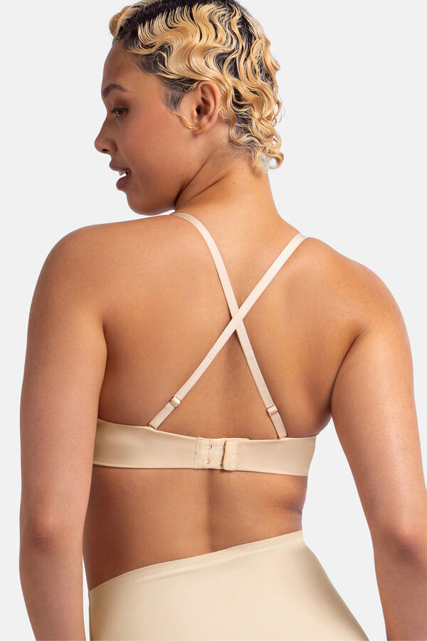 Dorina Suti&atilde; cai- com aro com aro bege