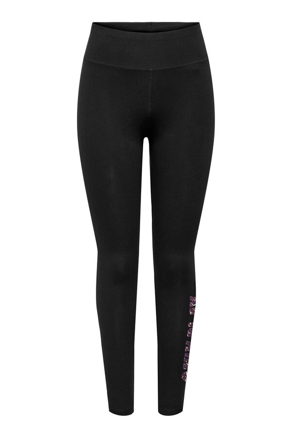 Only Play Legging algod&oacute;n negro