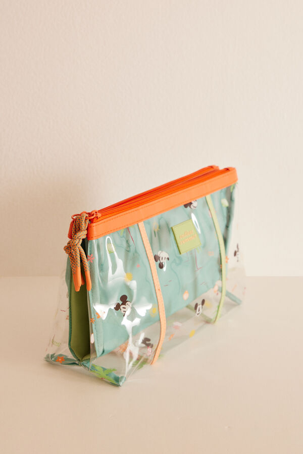 Women'secret Neceser doble Mickey Mouse estampado