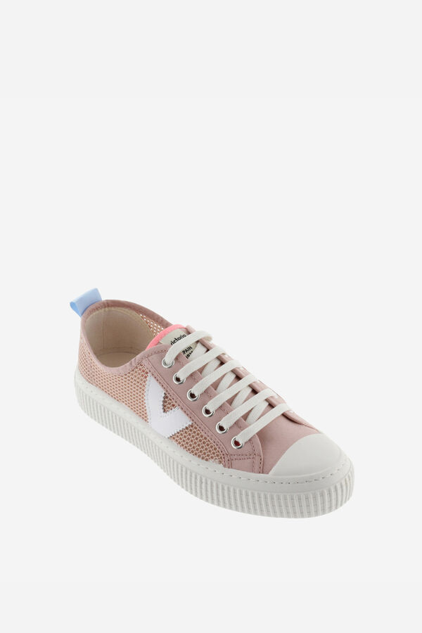 Victoria Sapatilhas mesh rosa