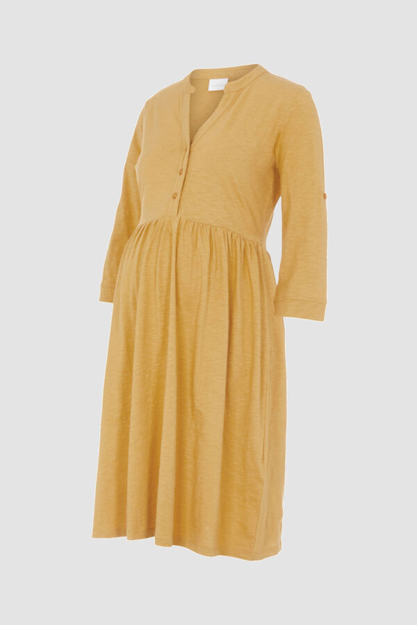 Mamalicious Vestido midi maternity estampado