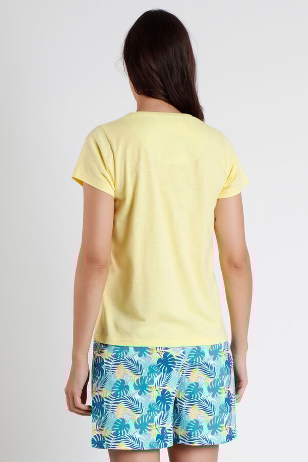 Mr. Wonderful MR WONDERFUL Pijama manga curta ananás para mulher estampado