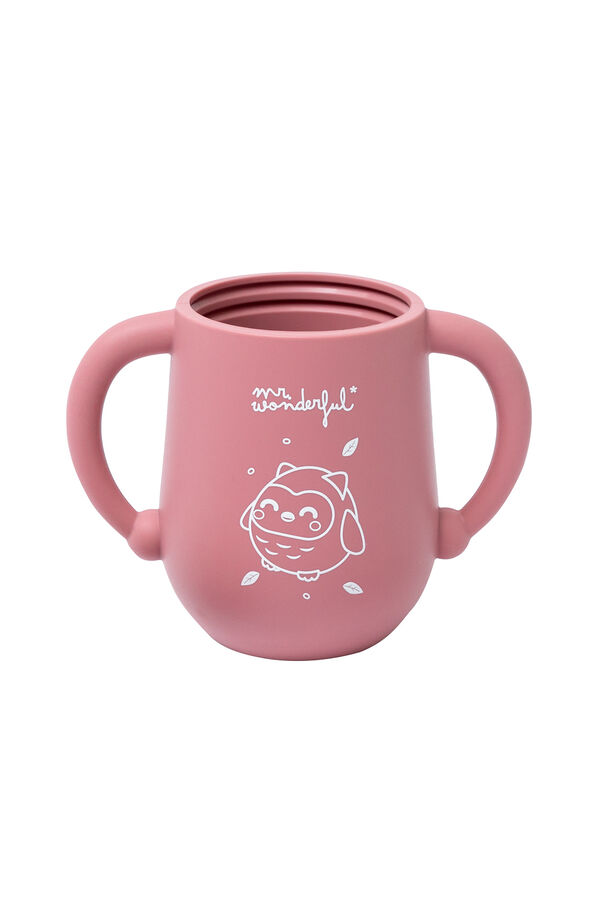 Mr. Wonderful Vaso antiderrame para beb&eacute;s elefante estampado