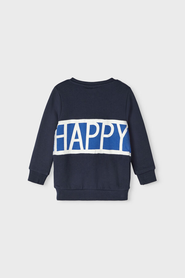 Name it Casaco de malha de algod&atilde;o azul