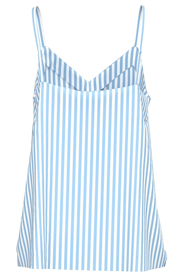 Pieces Top de mujer azul