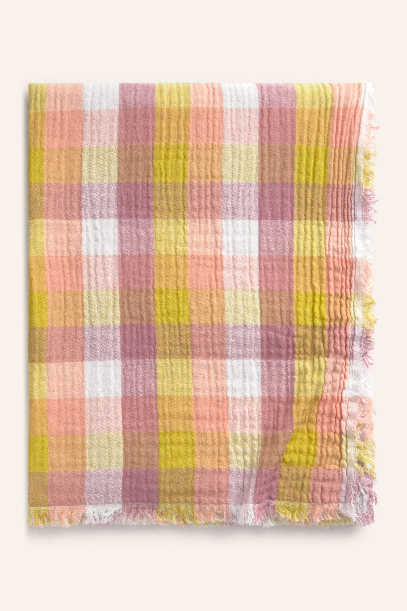 Calma House Mantel de algod&oacute;n de 160x160