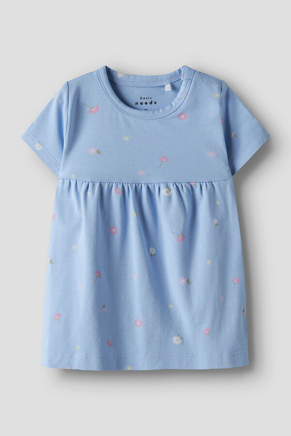 Name it Vestido beb&eacute; ni&ntilde;a estampado azul