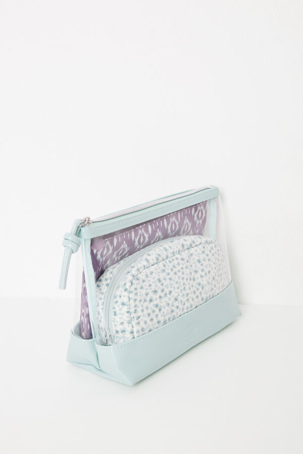 Women'secret Pack 3 nécessaires impressos verde