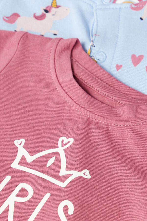 Name it Body beb&eacute; de menina azul