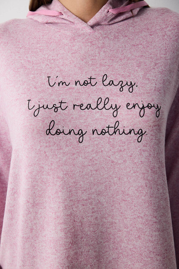 Penti Sudadera de pijama con capucha morado/lila