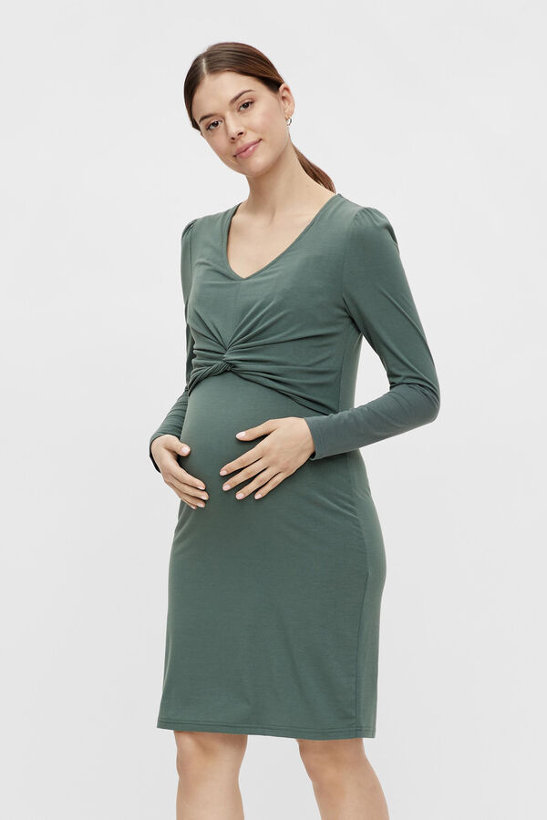 Womensecret Vestido doble función maternity verde