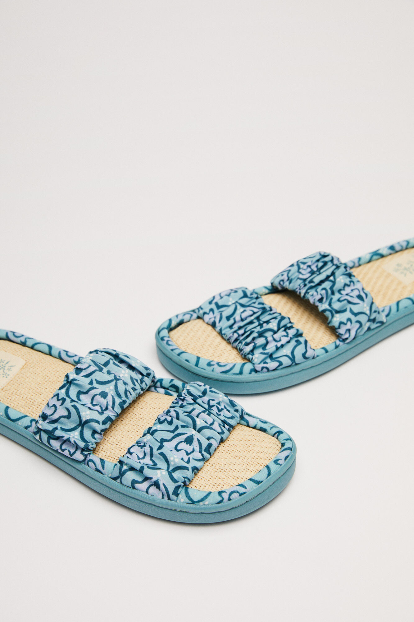 Women'secret Chinelos tiras franzidos