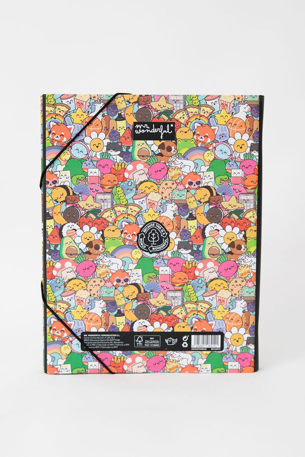 Mr. Wonderful Carpeta separadora estampado
