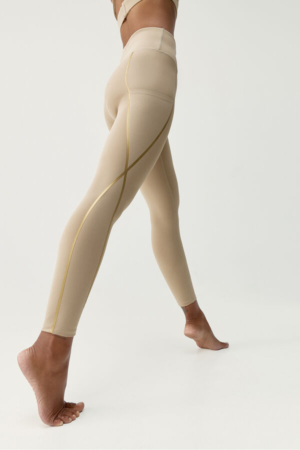 Born Living Yoga Legging deportivo Gold beige beige