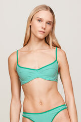 Tommy Hilfiger Parte superior de biquíni  verde