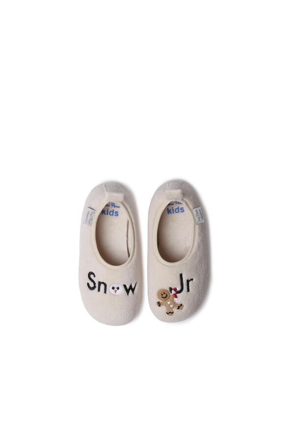 Toni Pons Zapatilla Para Ni&ntilde;o En Pelo Sintetico blanco