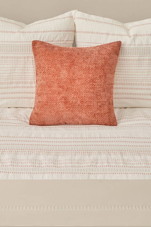 Textura Capa de edredom texturizada vermelho