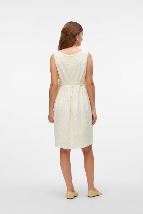 Mamalicious Vestido curto maternity e amamenta&ccedil;&atilde;o  branco