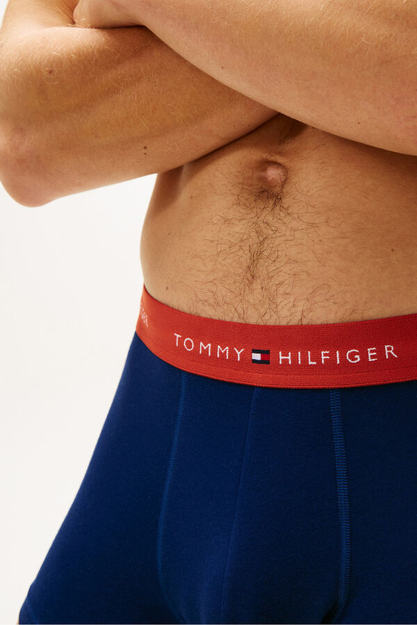 Tommy Hilfiger Pack 3 Boxers algod&oacute;n azul