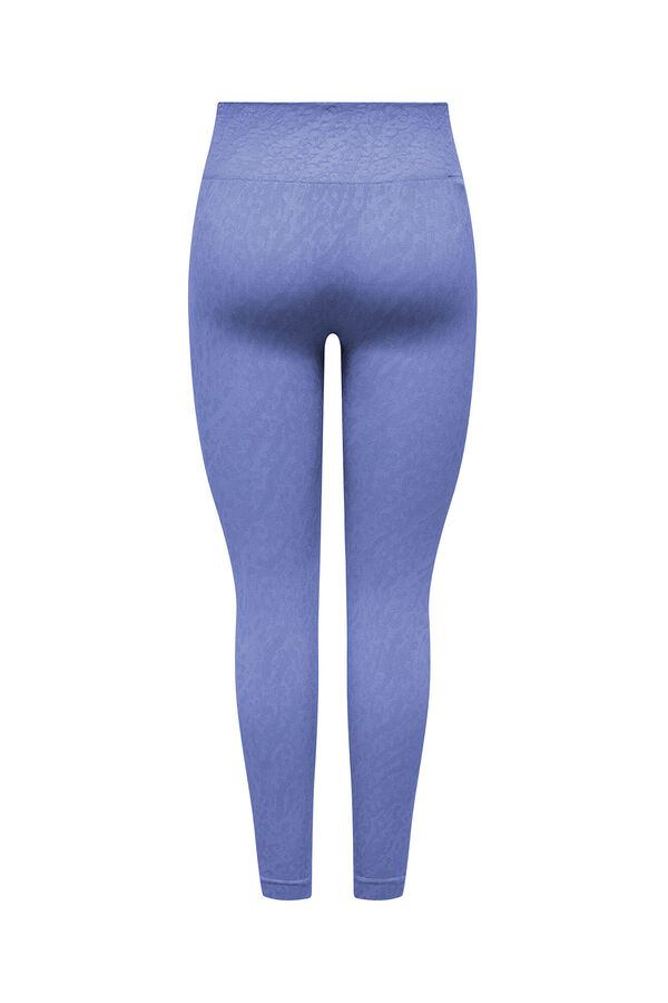 Only Play Legging deportivo seamless estructura morado/lila