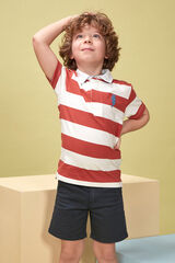 Gocco Polo riscas branco branco