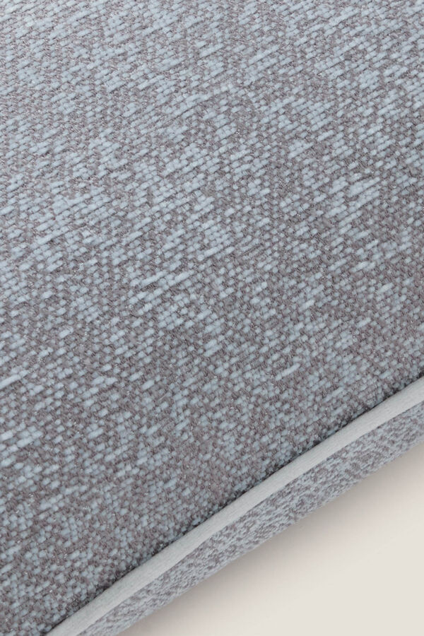 Textura Funda coj&iacute;n terciopelo azul