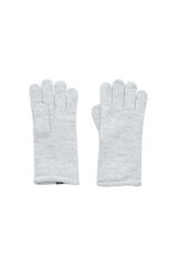 Womensecret Guantes de punto gris