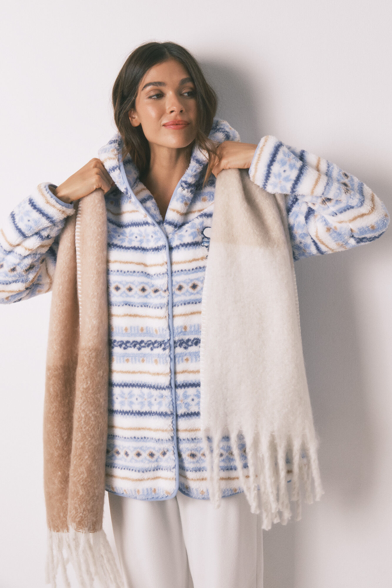 Women'secret Cachecol com efeito mohair